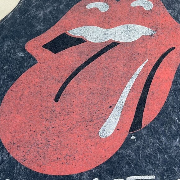 Rolling Stones Exit on Main St Black Graphic Print Band Tank, Size: S - Picture 3 of 9